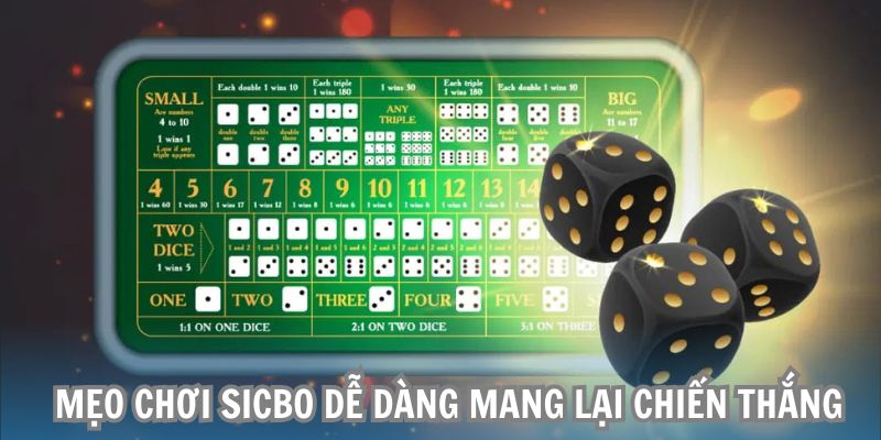 Mẹo chơi sicbo dễ dàng mang lại chiến thắng