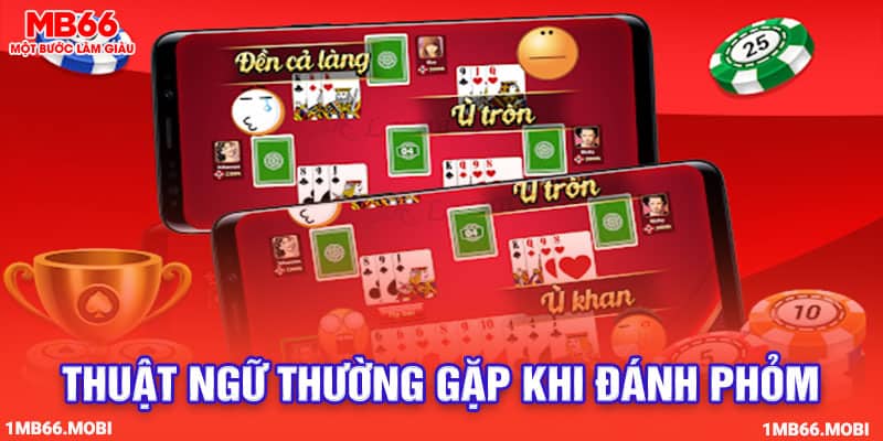 Thuật ngữ thường gặp khi đánh phỏm